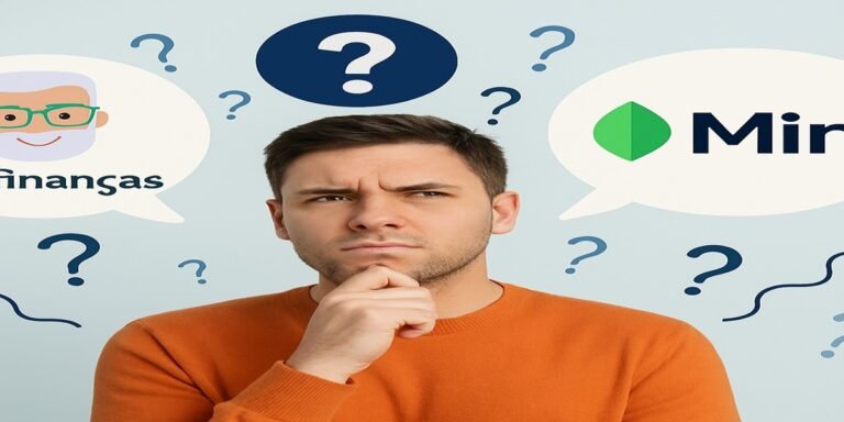 Elementos visuais de finanças sobre fundo verde com moedas douradas decorativas