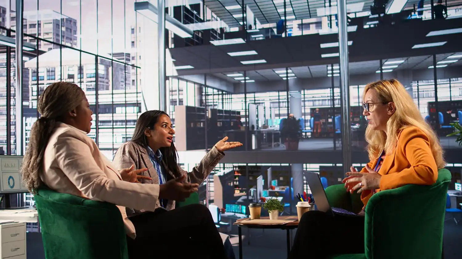 reuniao negocios mentalidade empreendedora lideres